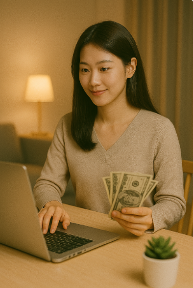 지역별 부업 수익 차이