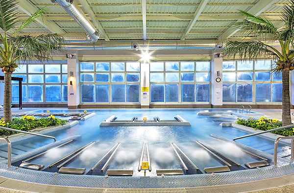 덕구온천리조트 내부 사진.