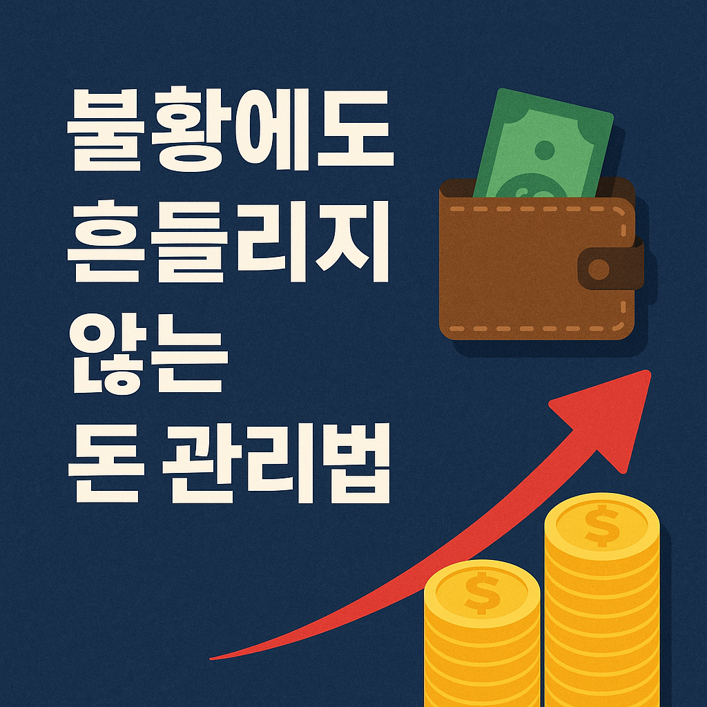 불황에도 흔들리지 않는 돈 관리법 – 위기 속에서도 나를 지키는 금융 전략