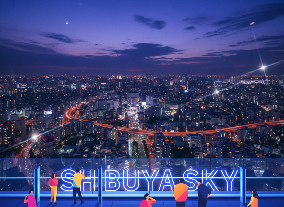 2026 도쿄 시부야 스카이 예약 일몰 명당