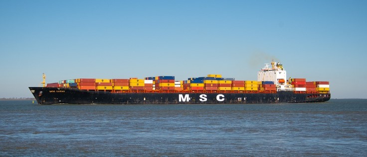 컨테이너선-사진