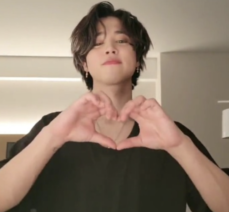 방탄소년단 지민 하트