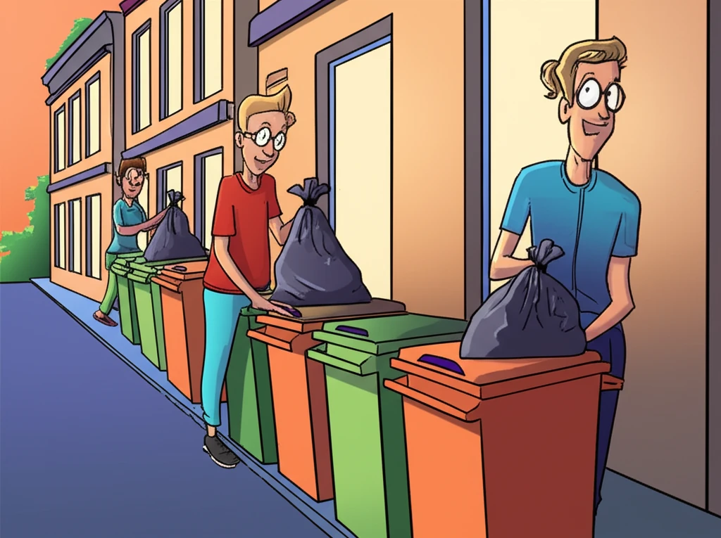 부전동 쓰레기 요일 시간 엄수! 무단..