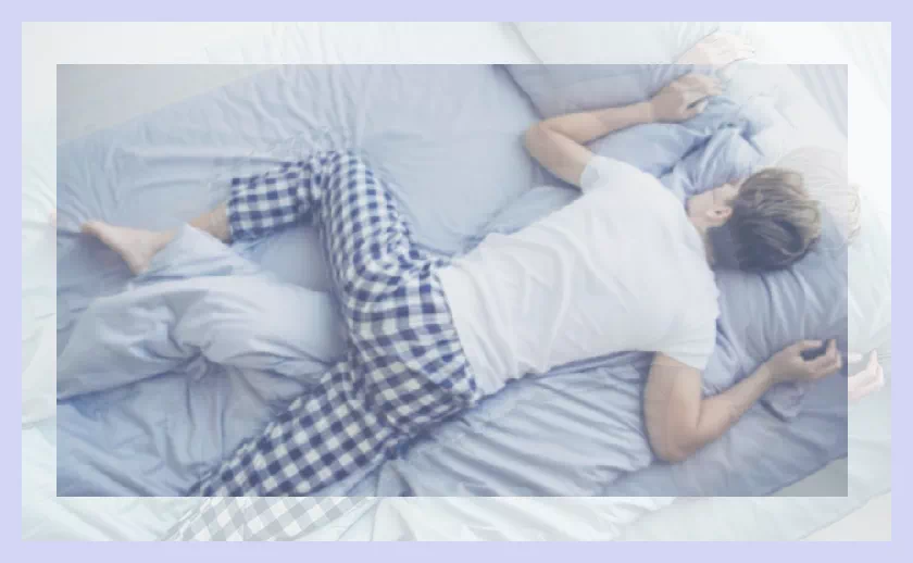 잘못된 수면 자세