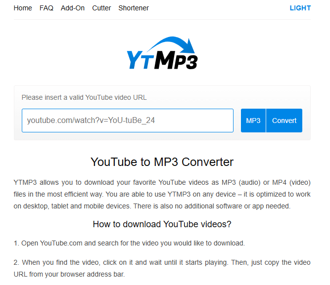 유튜브 음원추출 방법