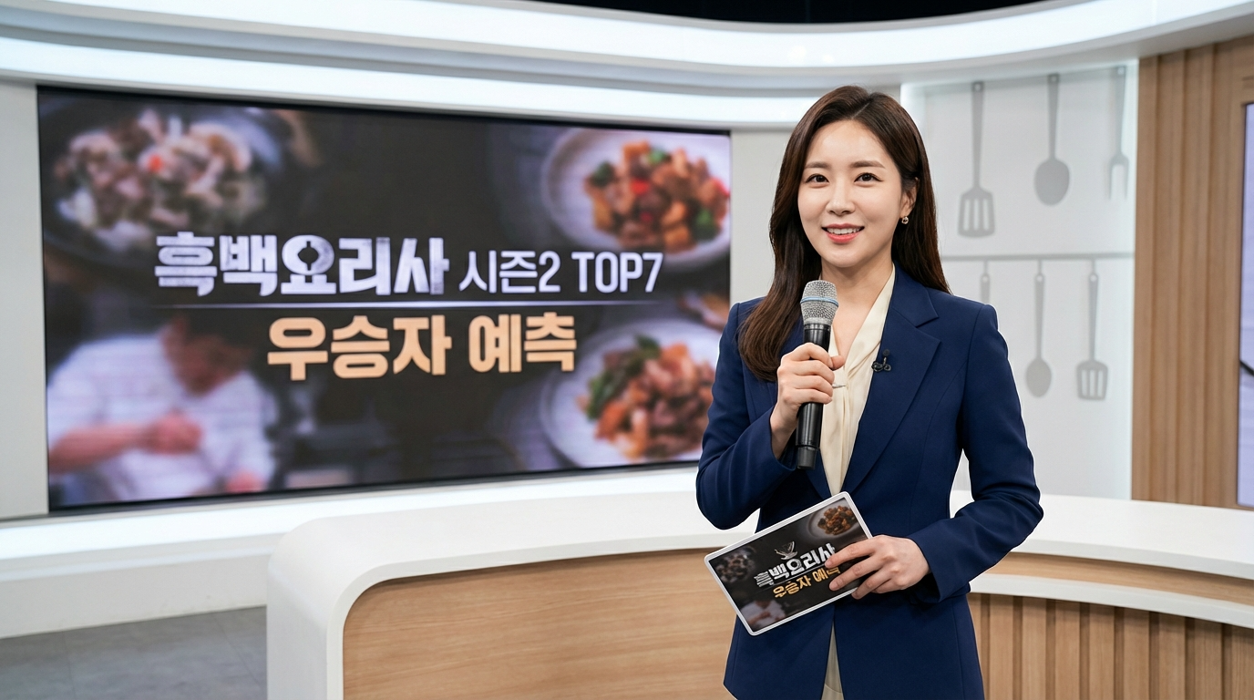 흑백요리사2 우승자 최종 예측과 TOP7 완벽 분석