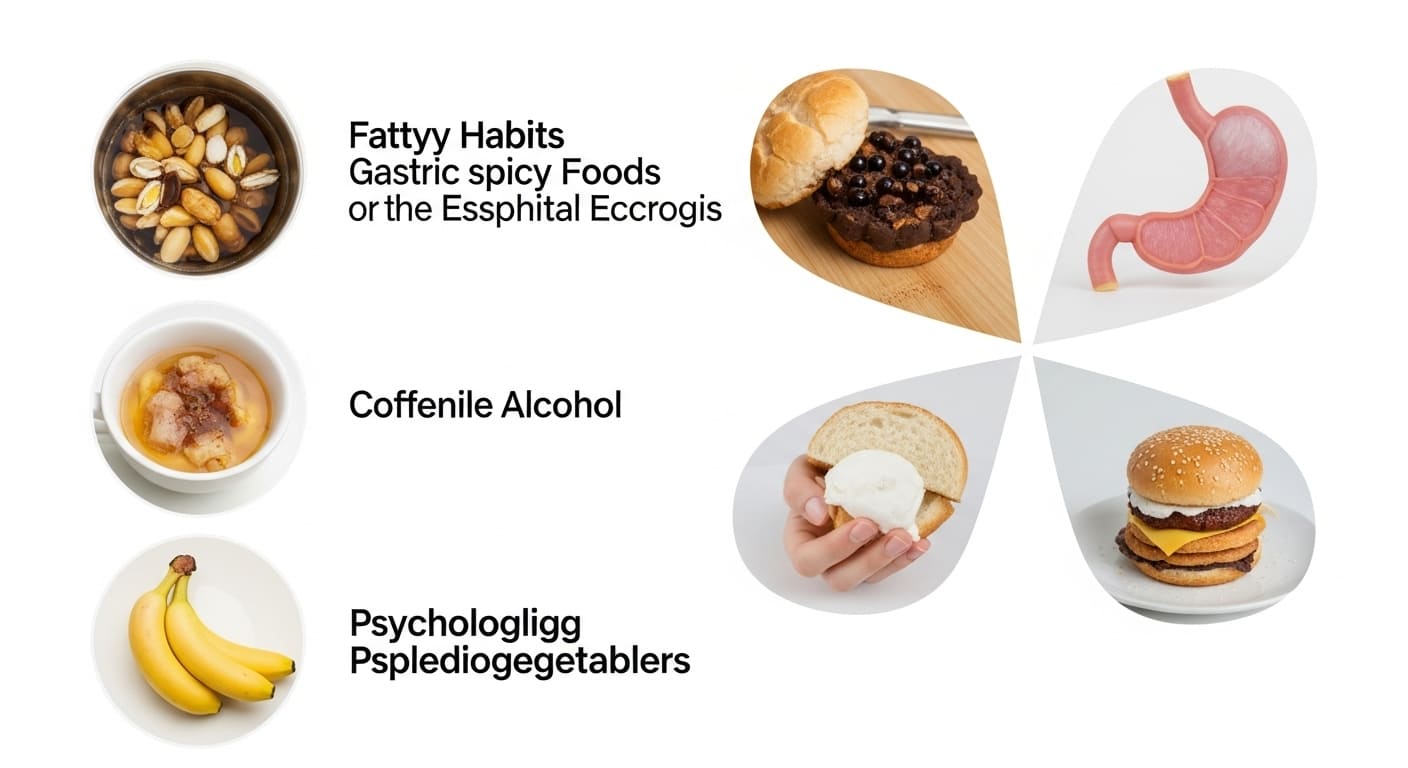 위염과 역류성식도염의 식습관