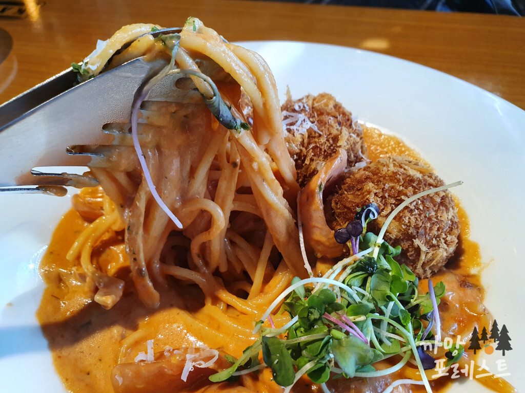 볼카츄 로제 파스타 2