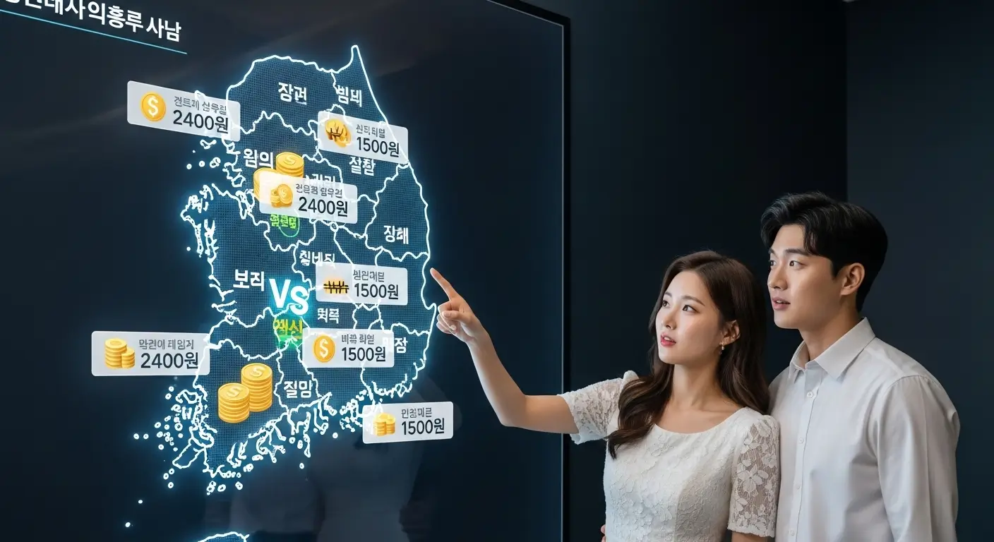 신혼부부 이자 지원, 전국 공통인 줄 알았다면 큰일납니다 (2025년 지역별 총정리)