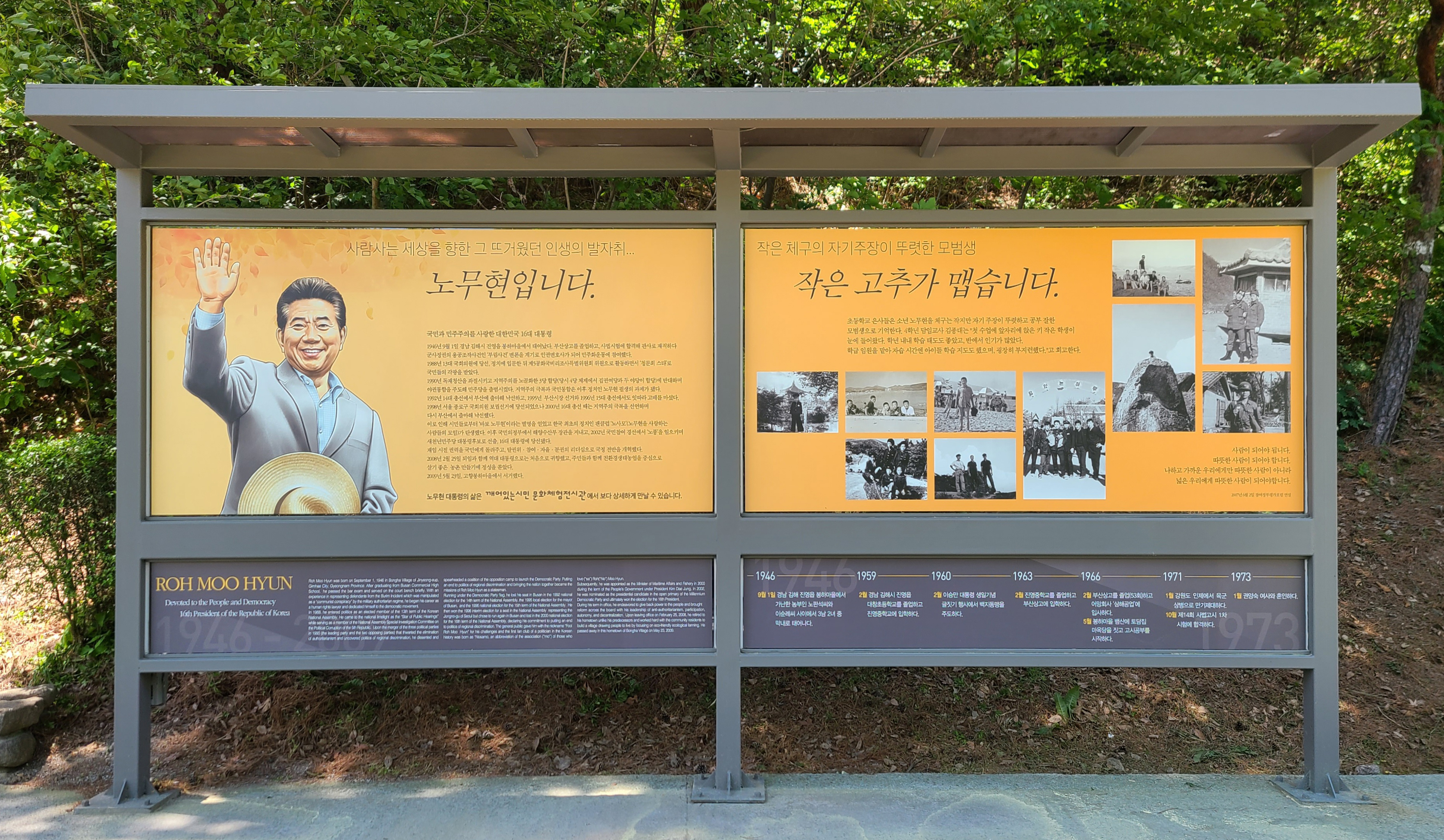 노무현 대통령이 걸어 온 길