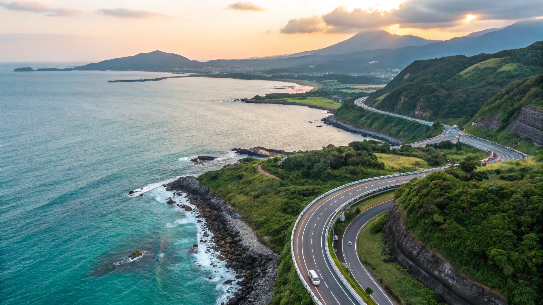 제주 애월 드라이브 명소를 표한하는 이미지