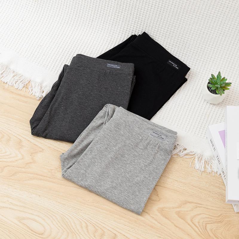 여성 레깅스 봄 가을 얇은 모달 레깅스