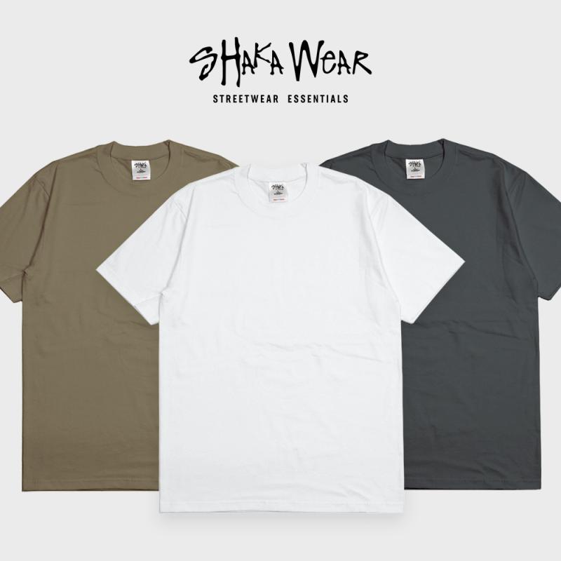 샤카웨어 티셔츠 맥스 헤비웨이트 7.5oz 무지 반팔티 레이어드 남녀공용