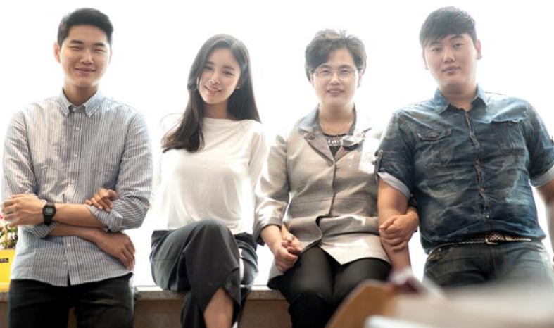 조정민과 가족의 따뜻한 모습