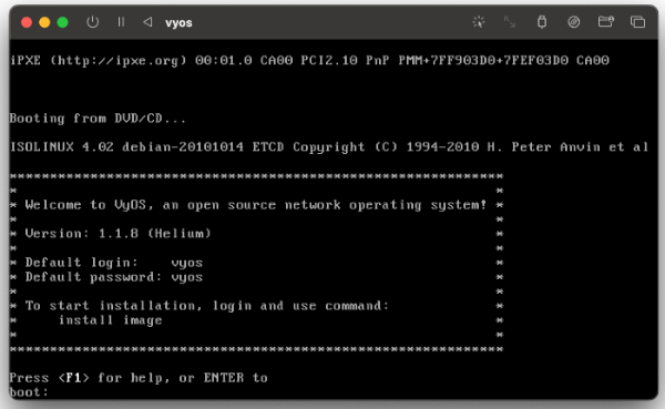 정상적으로 부팅
