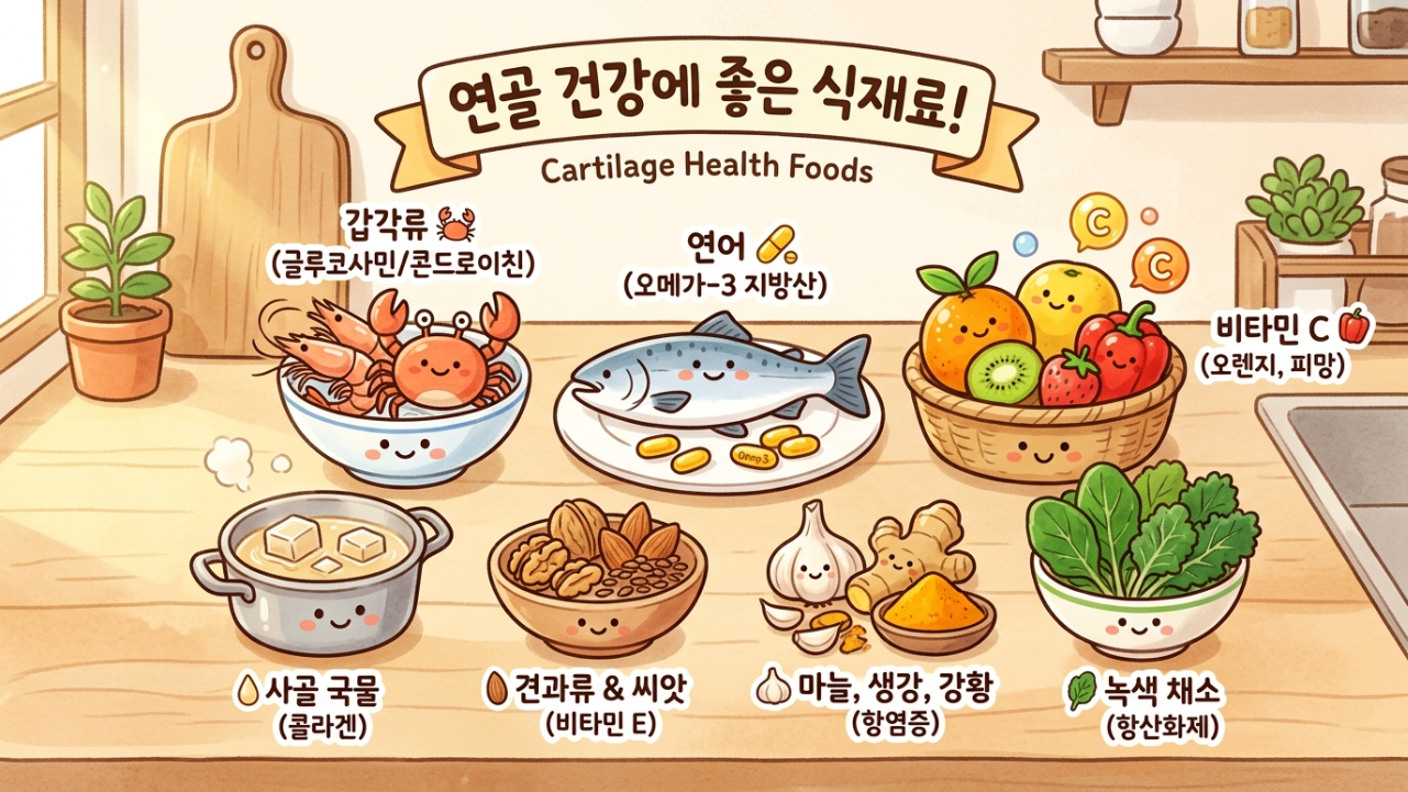 연골건강에좋은식재료