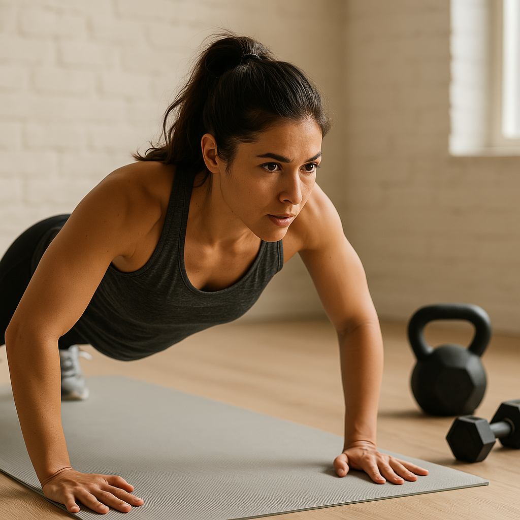 헬스장 없이도 가능한 전신 운동 루틴