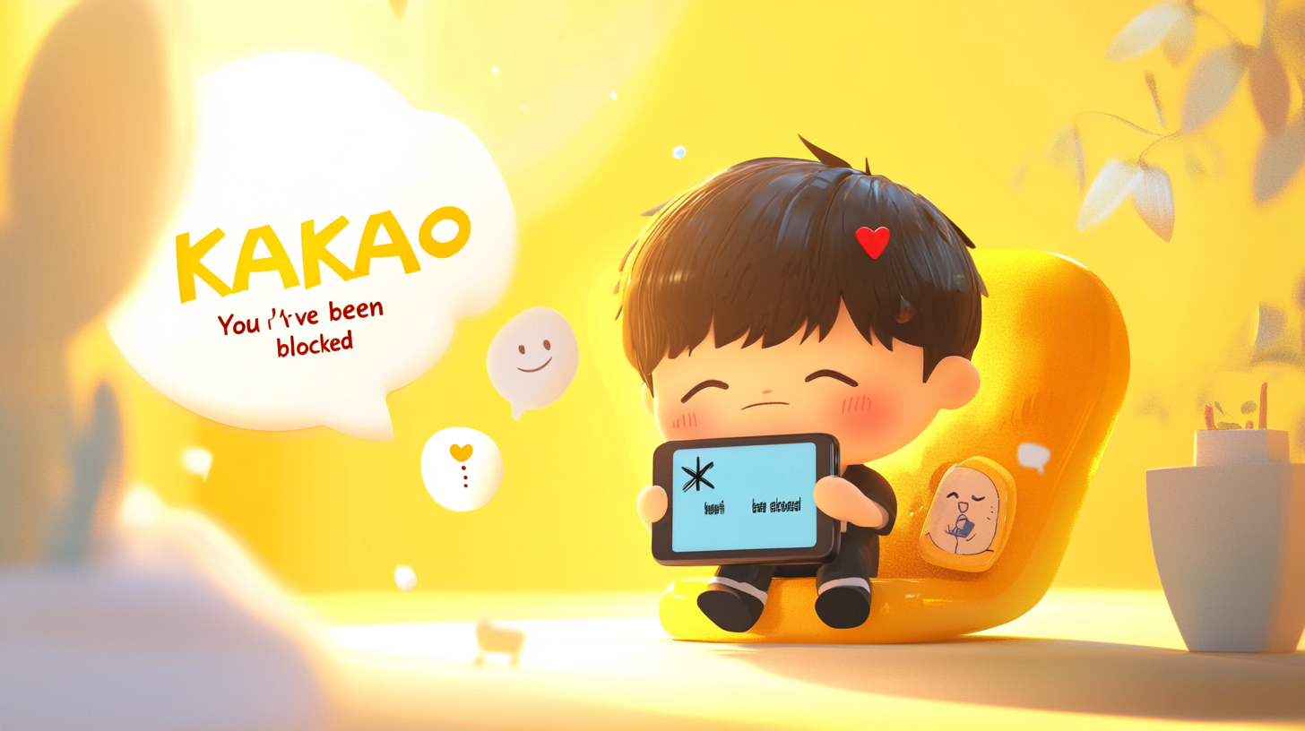 카카오톡 친구 차단 해제 이후 상태변화