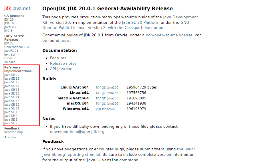 openjdk 다운로드