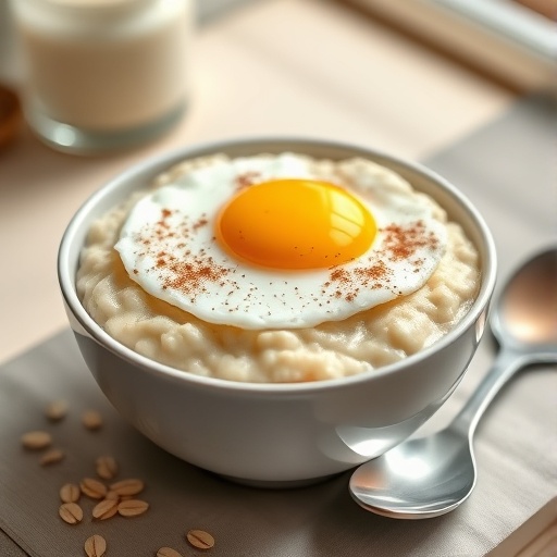 두유 달걀 오트밀