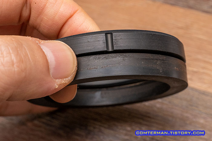 가찌아 클래식 정품 가스켓 옆면 모양