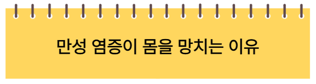 만성 염증 이유