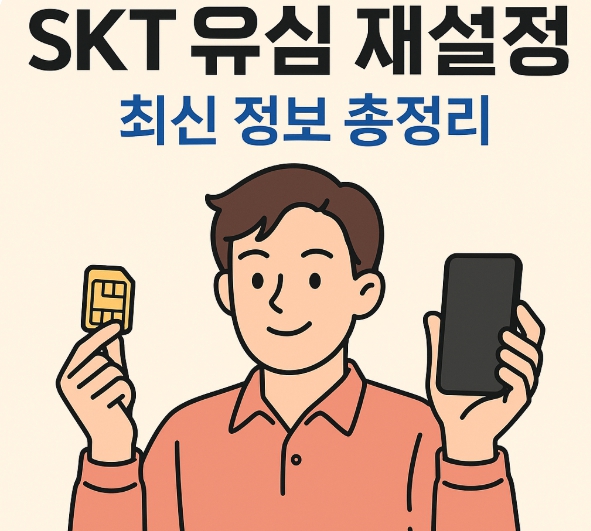 SKT 유심 재설정 방법, 장단점 최신 정보 총정리