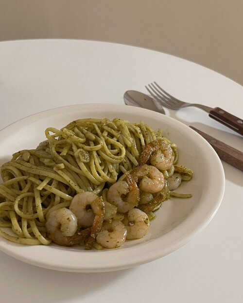 바질페스토-파스타