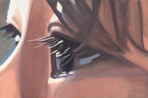 정이지,Secco 3, 2025 Oil on canvas, 60.4 x 91 cm