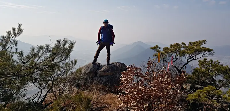 밀양 보담산 낙화산 중산