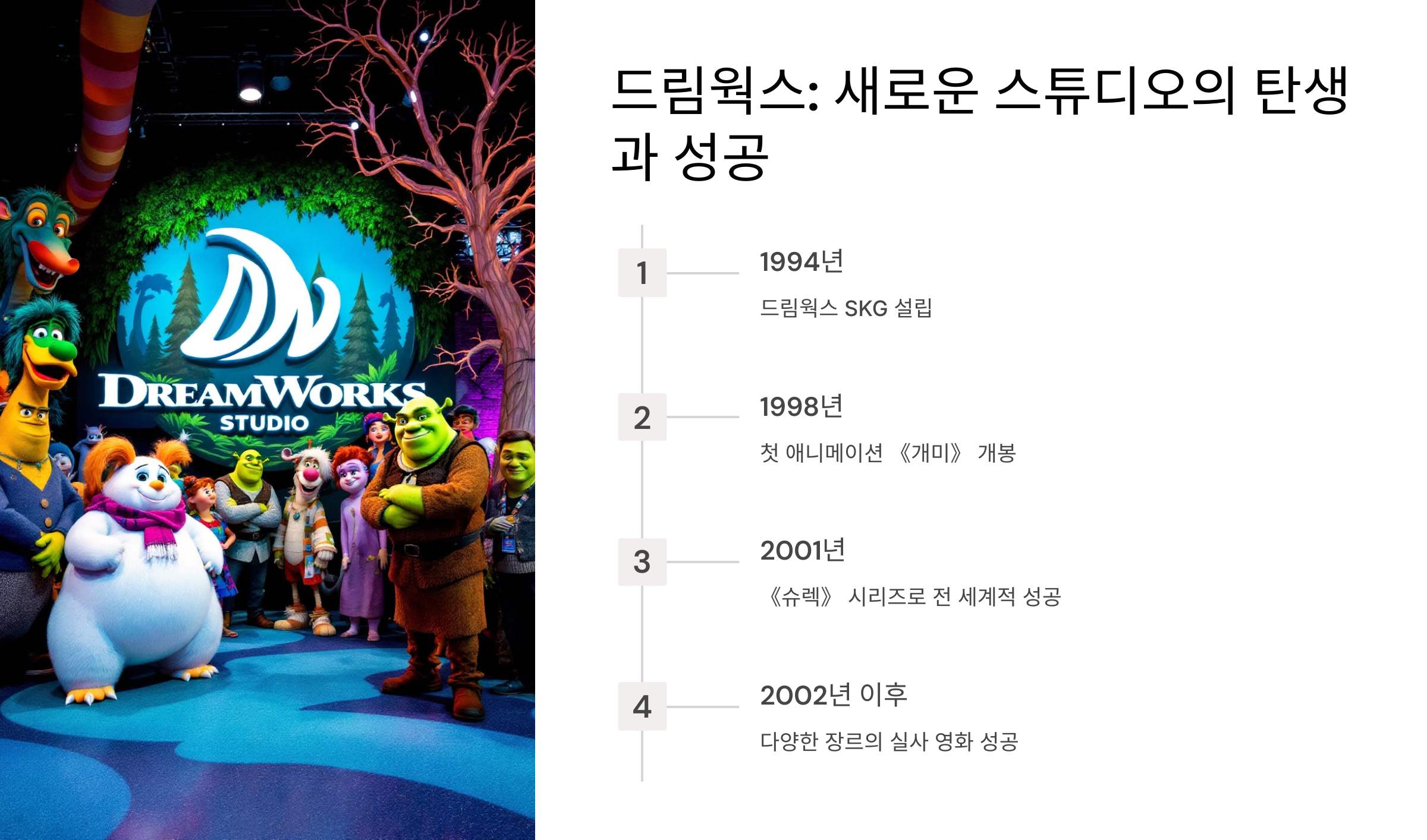 드림웍스 새로운 스튜디오