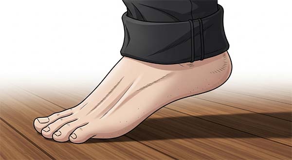 발뒤꿈치 들기 운동 시 주의사항