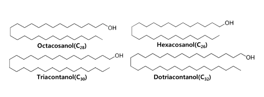 폴리코사놀 화학 구조