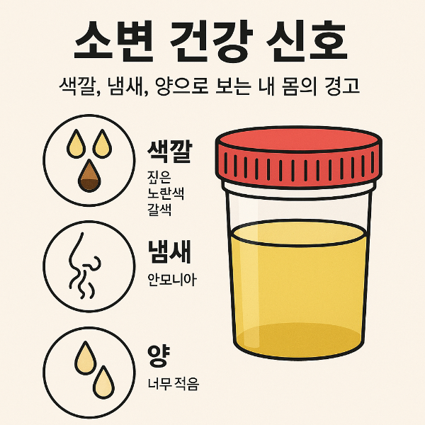 소변 상태로 확인하는 건강 신호: 색깔, 냄새, 양으로 보는 내 몸의 경고