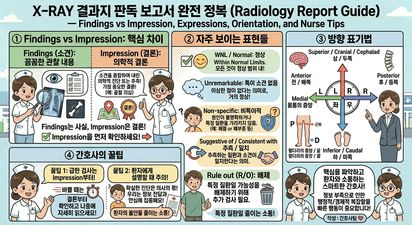 .X-RAY 결과지의 구조 이해하기