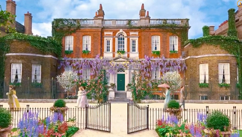 넷플릭스 로맨스 영화 브리저튼 사진