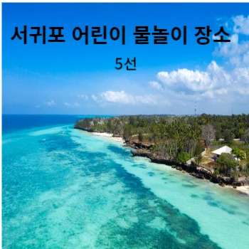 서귀포 어린이 물놀이 장소 5선