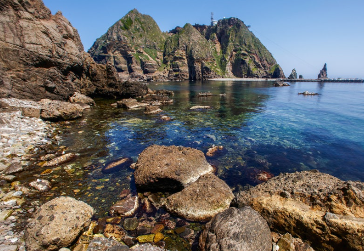 독도 여름 풍경