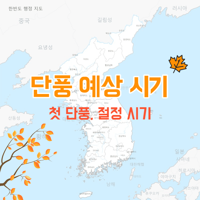 2022년 단풍시기