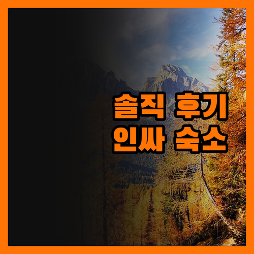 솔직 후기 베산테 호텔, 리치몬드 인