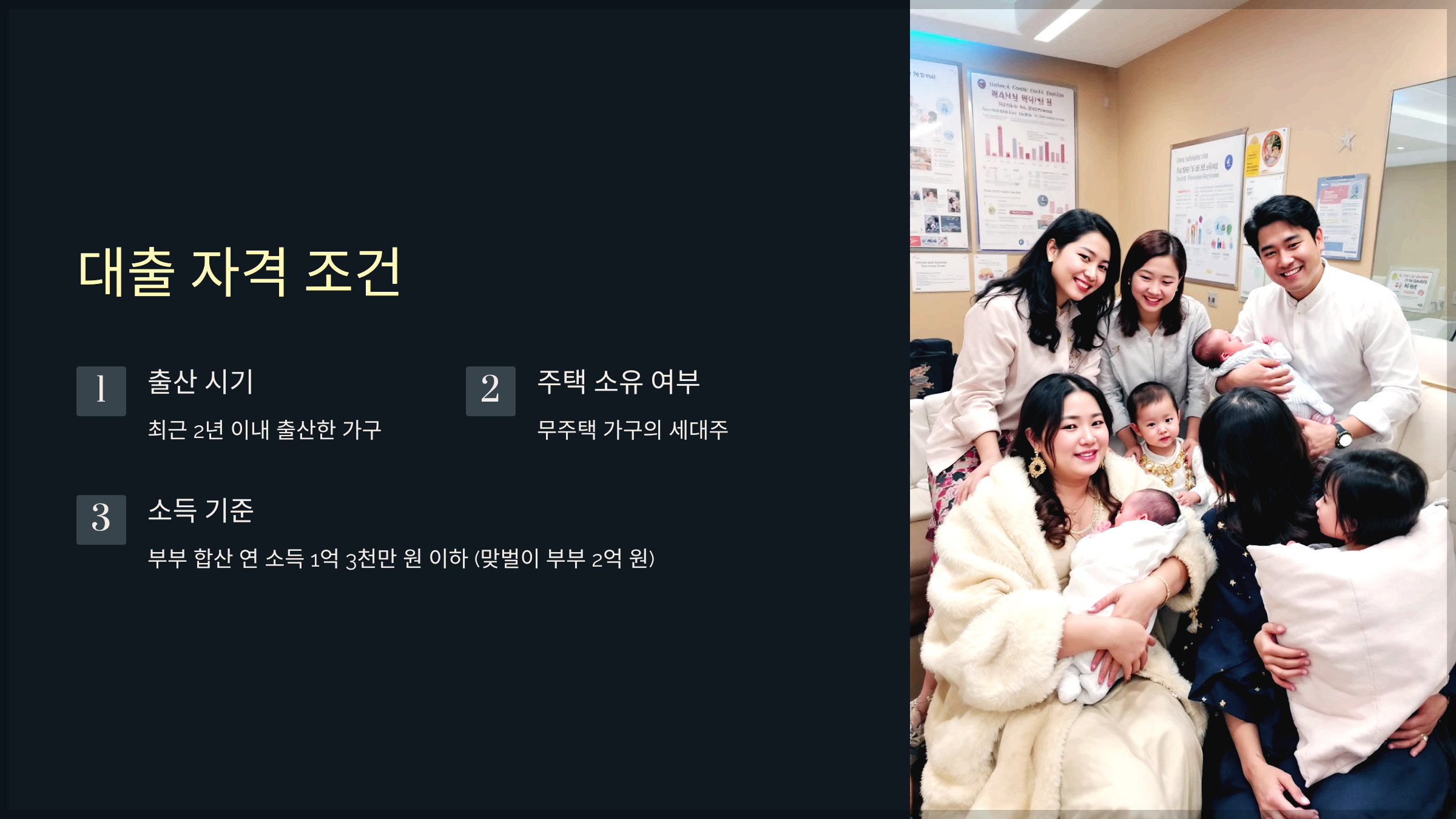 대출 자격 조건