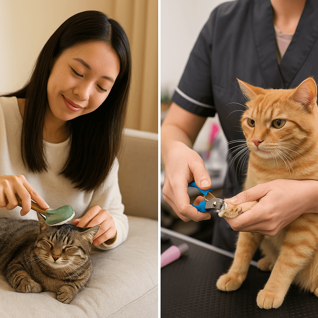 전문가 케어와 셀프 관리 차이점