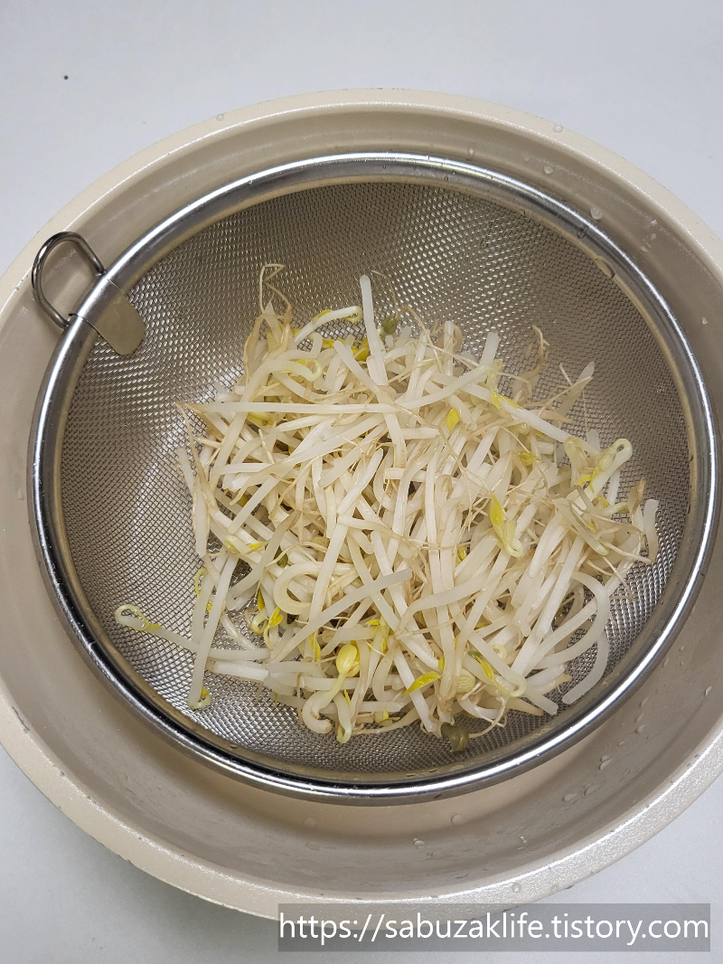 대패삼겹숙주볶음 만들기 6