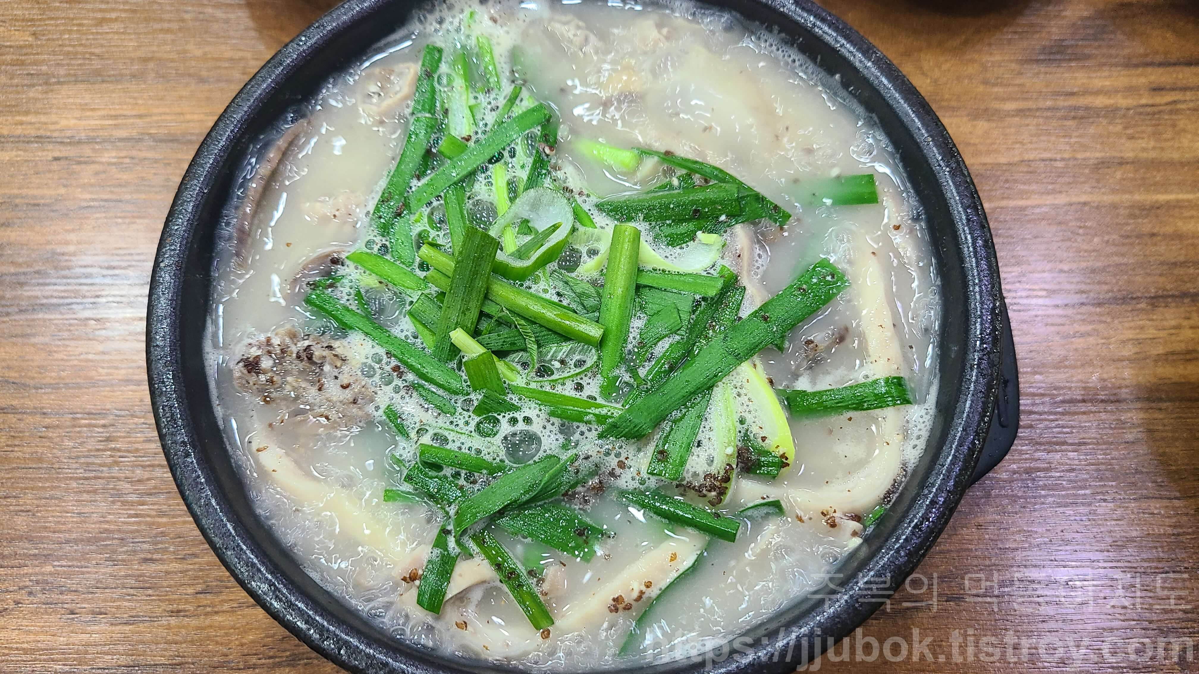 서당골토종순대국-순대국