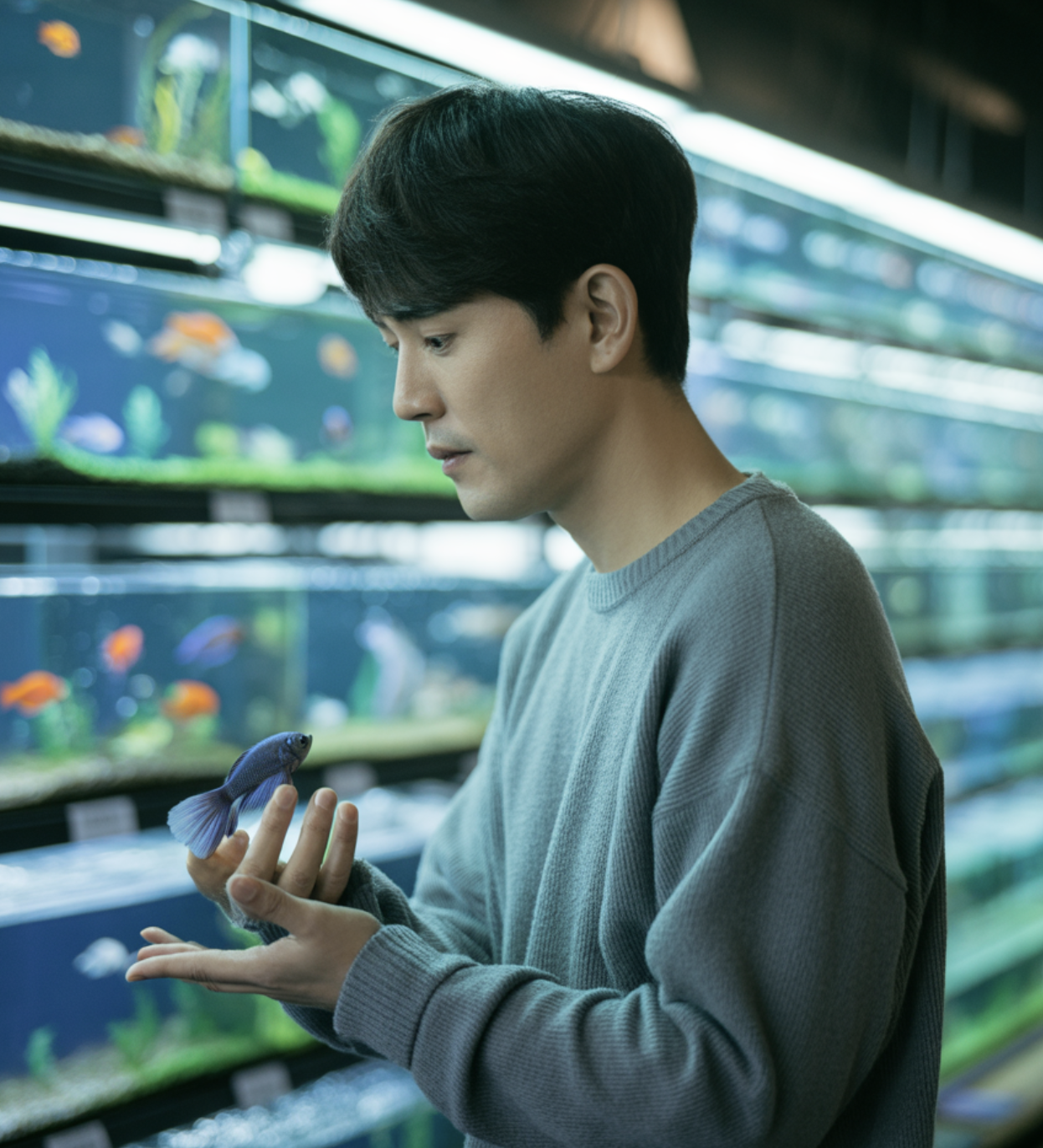 베타물고기 종류 총정리 (하프문, 크라운, 플라캇, 빅이어)