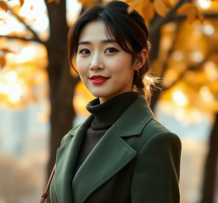 송혜교2025가을 올리브그린그림