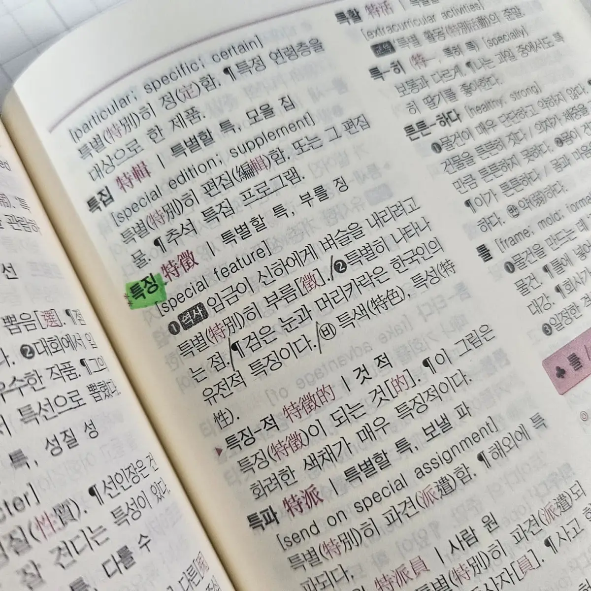 사전에서-모르는-단어-찾아서-체크하기