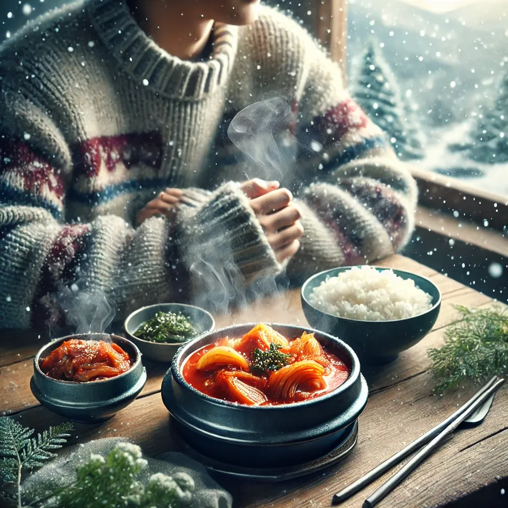 추운 날씨에도 식중독