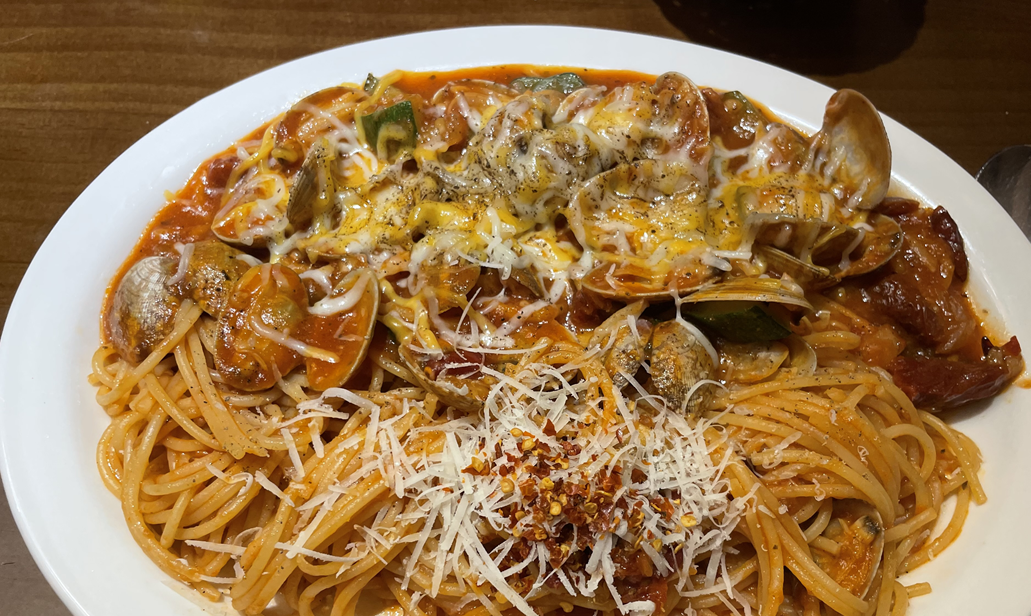 토마토 봉골레 파스타