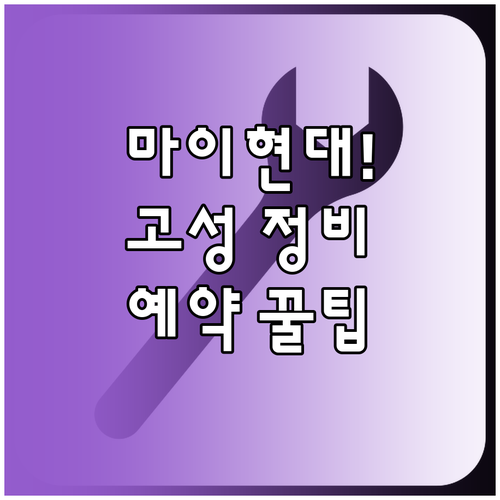 마이현대 앱 활용 고성군 블루핸즈 실..
